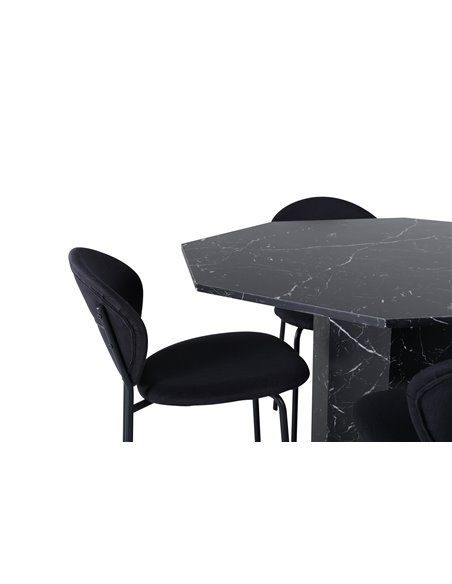 Matgrupp Marbs med Vault matstolar