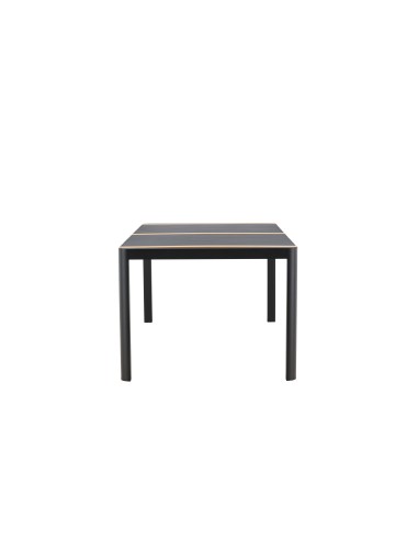 Matbord Togo, 200 × 100 cm, Svart