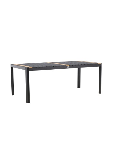 Matbord Togo, 200 × 100 cm, Svart