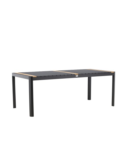 Matbord Togo, 200 × 100 cm, Svart