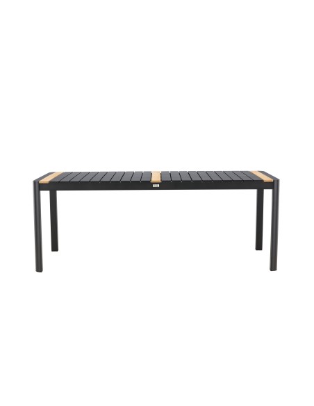 Matbord Togo, 200 × 100 cm, Svart