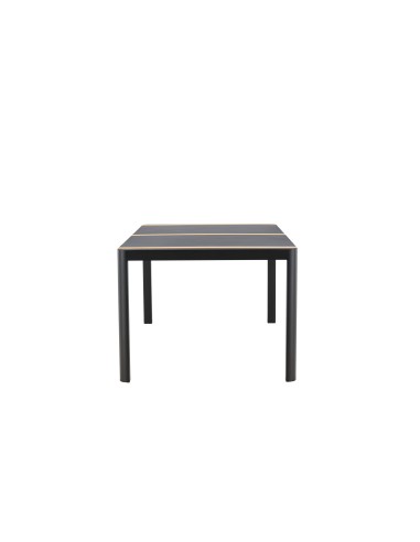 Matbord Togo, 200 × 100 cm, Svart