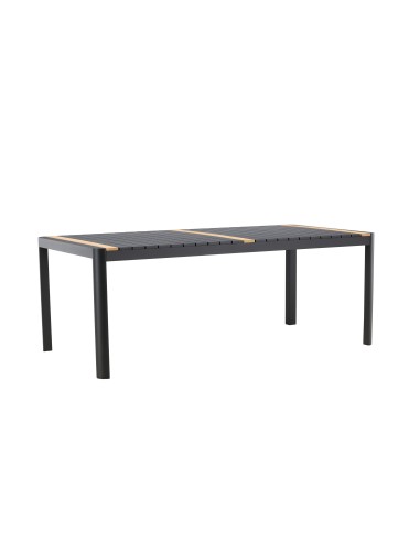 Matbord Togo, 200 × 100 cm, Svart