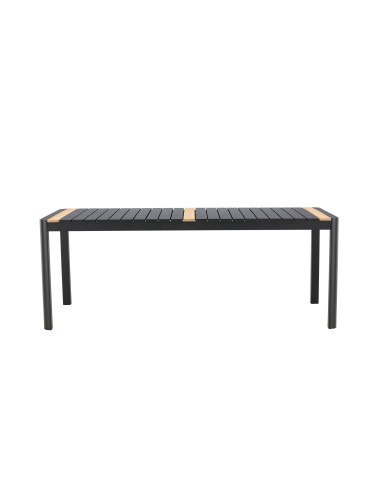 Matbord Togo, 200 × 100 cm, Svart