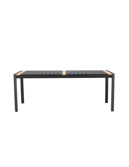 Matbord Togo, 200 × 100 cm, Svart