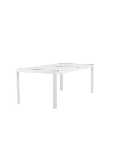 Matbord Togo, 200 × 100 cm, Vit