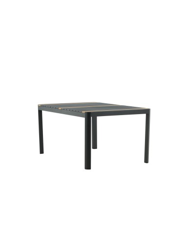Matbord Togo, 150 × 90 cm, Svart