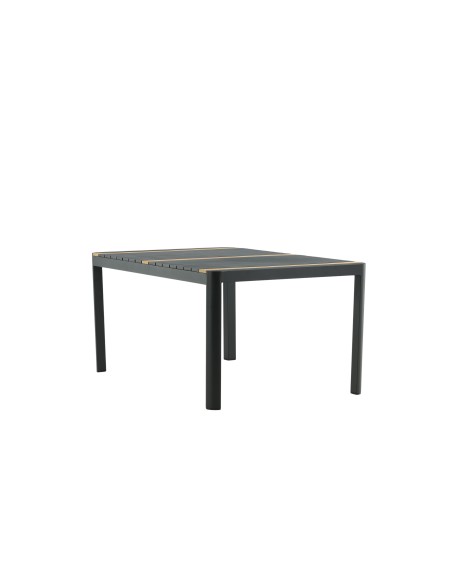 Matbord Togo, 150 × 90 cm, Svart