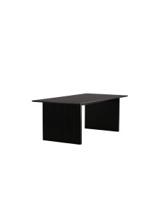 Matbord Vail, 200 × 100 cm, Svart 2