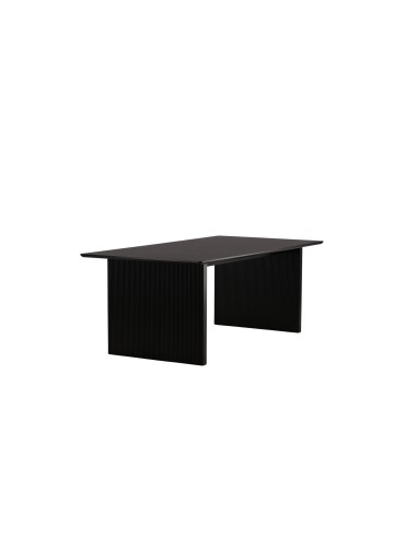 Matbord Vail, 200 × 100 cm, Svart