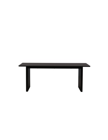 Matbord Vail, 200 × 100 cm, Svart
