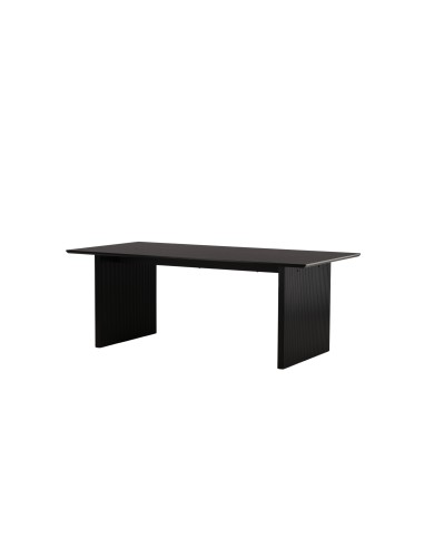 Matbord Vail, 200 × 100 cm, Svart