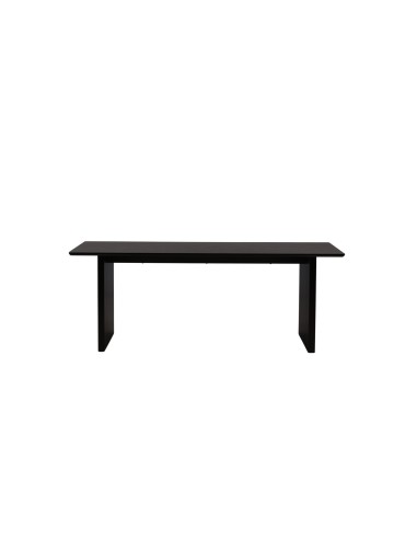 Matbord Vail, 200 × 100 cm, Svart