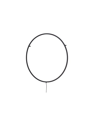 Vägglampa Sörmjöle x Josefin Lustig, Svart