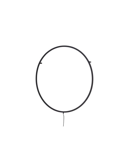 Vägglampa Sörmjöle x Josefin Lustig, Svart