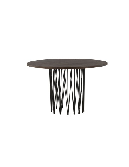 Runt matbord Stone, Ø120 cm, Mocca