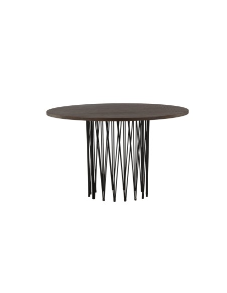 Runt matbord Stone, Ø120 cm, Mocca