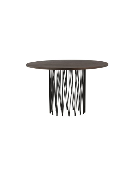 Runt matbord Stone, Ø120 cm, Mocca