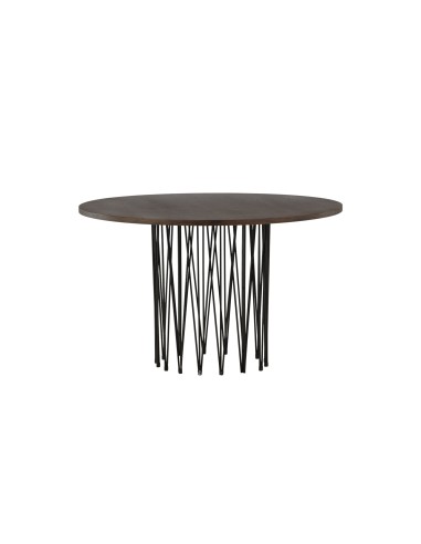 Runt matbord Stone, Ø120 cm, Mocca