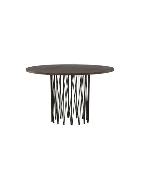 Runt matbord Stone, Ø120 cm, Mocca