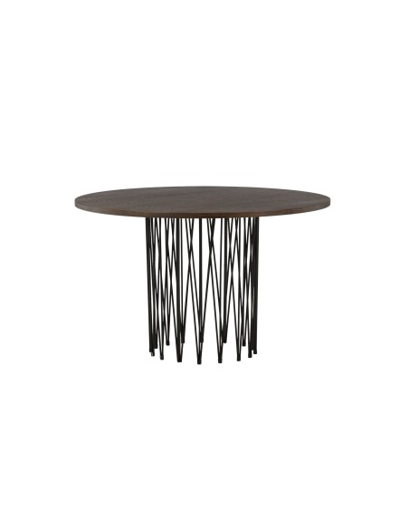 Runt matbord Stone, Ø120 cm, Mocca