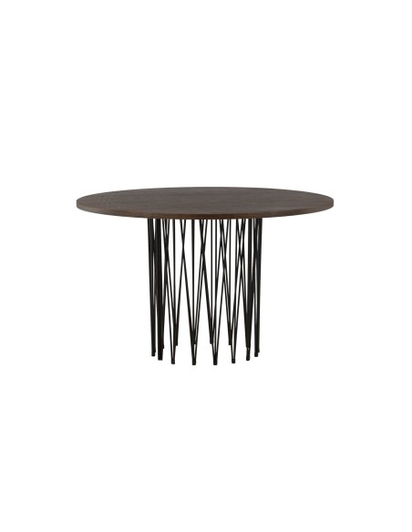 Runt matbord Stone, Ø120 cm, Mocca
