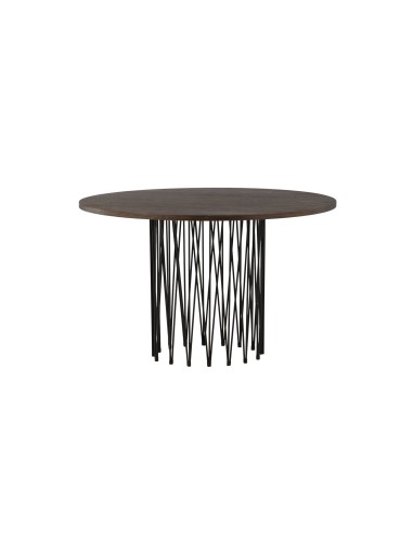 Runt matbord Stone, Ø120 cm, Mocca