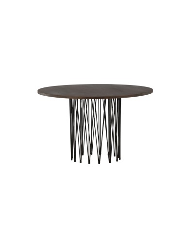 Runt matbord Stone, Ø120 cm, Mocca