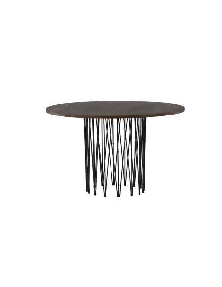 Runt matbord Stone, Ø120 cm, Mocca