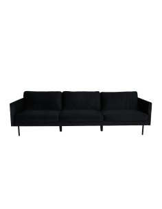 3-sitssoffa Zoom 3-Sits, Svart