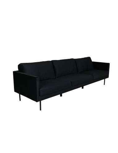 3-sitssoffa Zoom 3-Sits, Svart