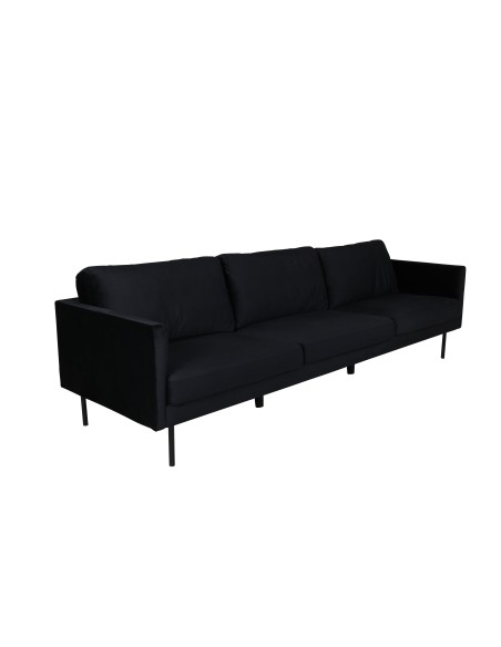 3-sitssoffa Zoom 3-Sits, Svart