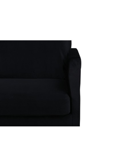 3-sitssoffa Zoom 3-Sits, Svart