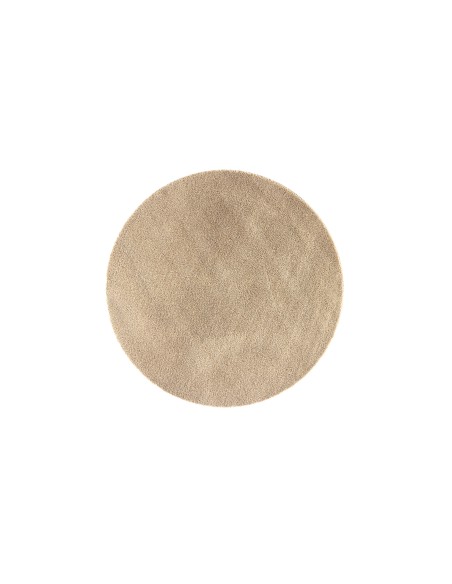Matta Teddy, Ø200 cm, Beige