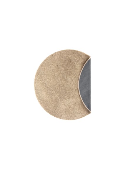 Matta Teddy, Ø200 cm, Beige
