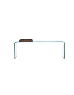 Soffbord Telemark, 110 × 50 cm, Transparent