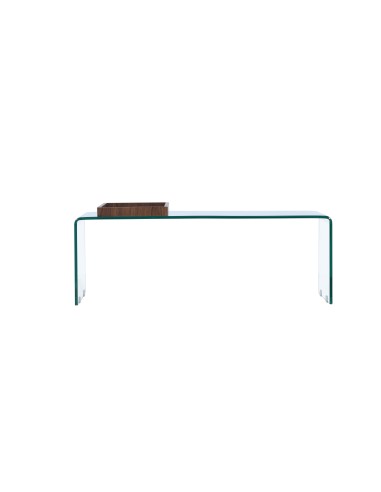 Soffbord Telemark, 110 × 50 cm, Transparent