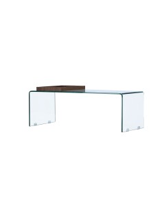Soffbord Telemark, 110 × 50 cm, Transparent 2
