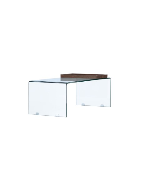 Soffbord Telemark, 110 × 50 cm, Transparent