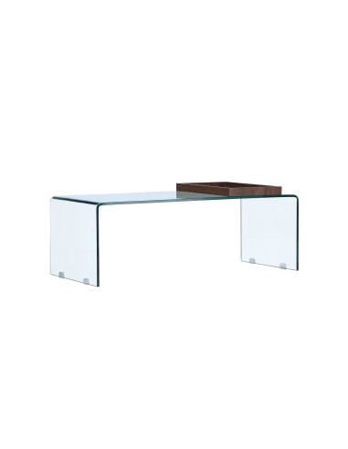 Soffbord Telemark, 110 × 50 cm, Transparent