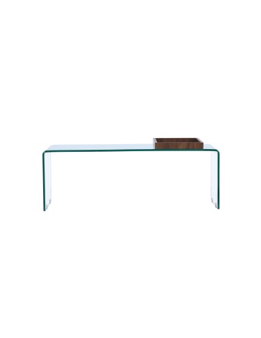 Soffbord Telemark, 110 × 50 cm, Transparent