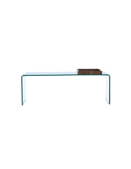 Soffbord Telemark, 110 × 50 cm, Transparent