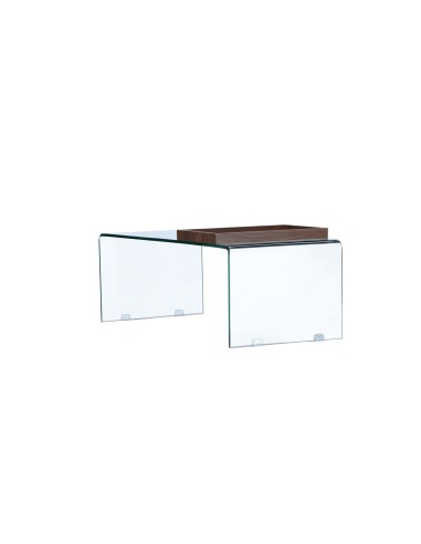 Soffbord Telemark, 110 × 50 cm, Transparent