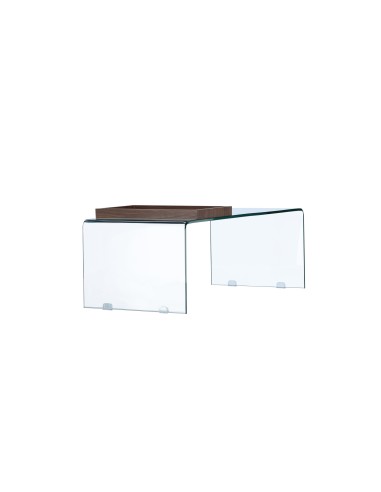 Soffbord Telemark, 110 × 50 cm, Transparent