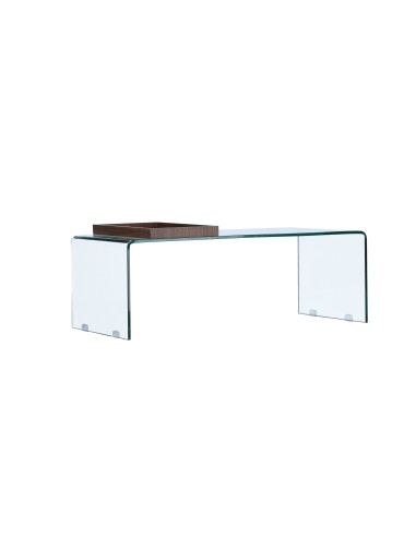 Soffbord Telemark, 110 × 50 cm, Transparent