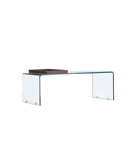 Soffbord Telemark, 110 × 50 cm, Transparent