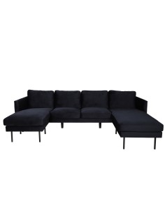 Soffa Zoom Divansoffa, Svart