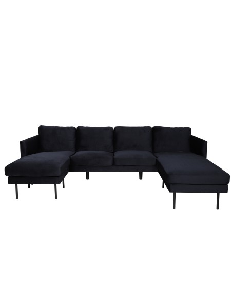Soffa Zoom Divansoffa, Svart