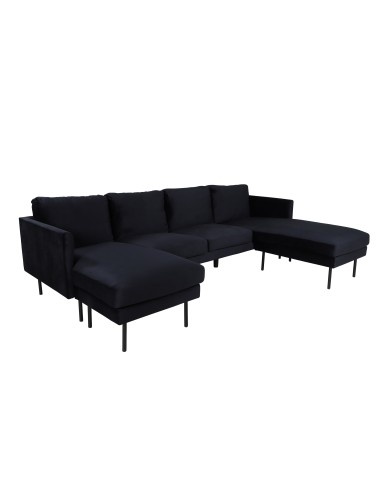 Soffa Zoom Divansoffa, Svart