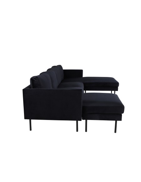 Soffa Zoom Divansoffa, Svart
